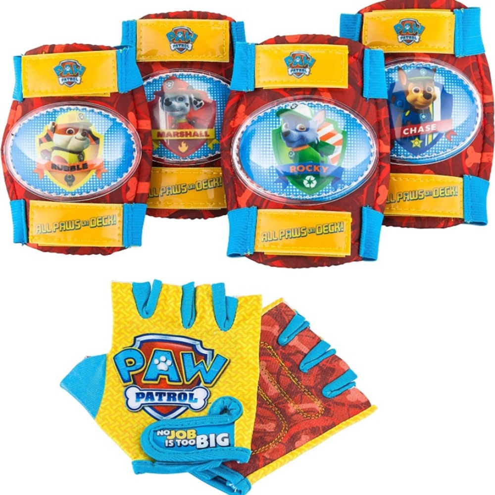 Nickelodeon Paw Partol protection pack (gloves, knee & elbow pads) NWT - Picture 2 of 8